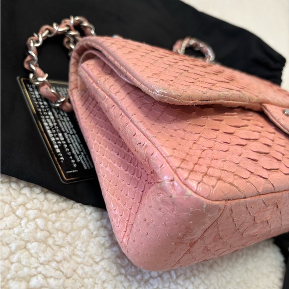 Chanel Python Classic Double Flap Medium - Picture 3 of 11